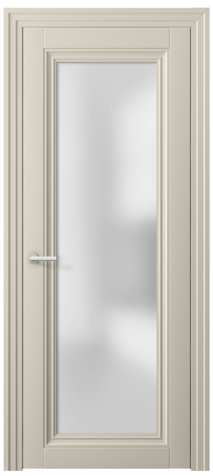 Дверь межкомнатная Centro 2502 ПЭТ светло-бежевый Сатинированное стекло Каскадный наличник ПЭСБ Цена 7632600 so'm Наличники уже входят в базовый комплект. Фабрика дверей Волховец 8 (800) 551 43 19 Межкомнатная дверь Centro 2502 ПЭТ светло-бежевый Сатинированное стекло Цена 7632600 so'm | Volhovec