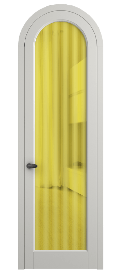 Дверь межкомнатная Палаццо 6814 Матовый серый Рифлёное желтое стекло "Дюна", триплекс 0536R МСР Цена 26625340 so'm Наличники уже входят в базовый комплект. Фабрика дверей Волховец 8 (800) 551 43 19 Межкомнатная дверь Палаццо 6814 Матовый серый Рифлёное желтое стекло "Дюна", триплекс Цена 26625340 so'm | Volhovec