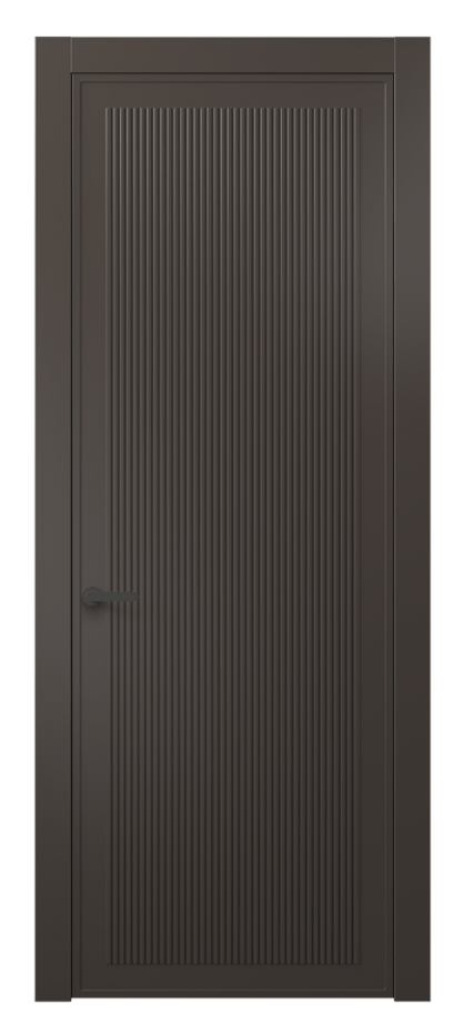 Межкомнатная дверь Dune АКП 8622 Матовый антрацит  Цена 10860360 so'm | Volhovec