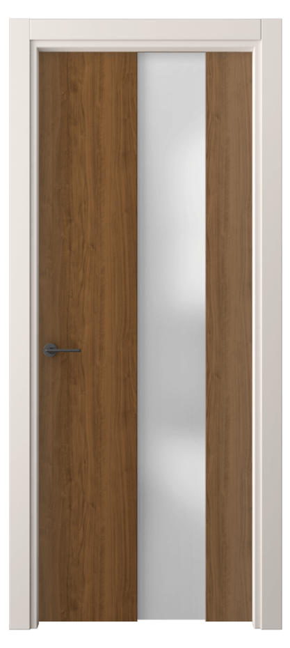Межкомнатная дверь Freedom 4226 Лесной орех Сатинированное стекло Цена 55760 сом | Volhovec