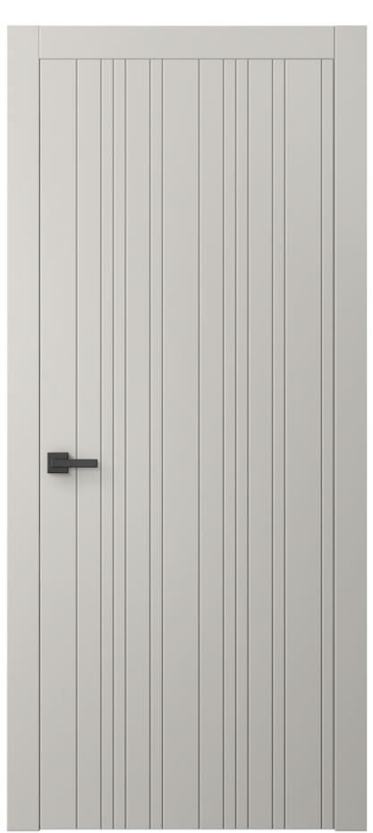 Межкомнатная дверь Linea АКП 8051 Матовый облачно-серый  Цена 10279780 so'm | Volhovec