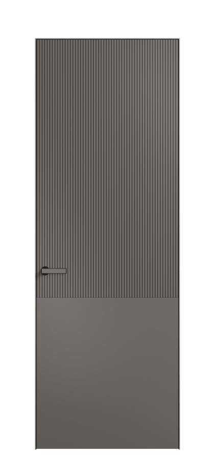 Дверь межкомнатная Velvet 8205 Матовый классический серый. Скрытый короб Черный Цена 9937140 . Фабрика дверей Волховец 8 (800) 551 43 19 Межкомнатная дверь Velvet 8205 Матовый классический серый. Цена 9937140 | Volhovec