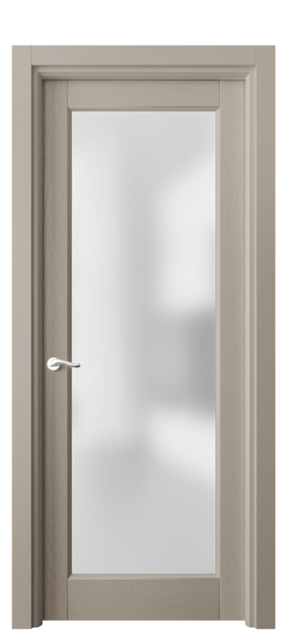 Межкомнатная дверь Lignum 0700 Дуб бисквитный Сатинированное стекло Цена 20007480 so'm | Volhovec