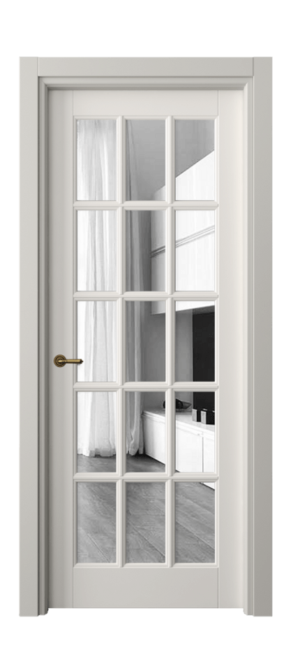 Дверь межкомнатная Toscana Grigliato 6311 Бук пудровый белый Двустороннее зеркало, триплекс Гладкий наличник БПБЛ Цена 23791400 so'm Наличники уже входят в базовый комплект. Фабрика дверей Волховец 8 (800) 551 43 19 Межкомнатная дверь Toscana Grigliato 6311 Бук пудровый белый Двустороннее зеркало, триплекс Цена 23791400 so'm | Volhovec