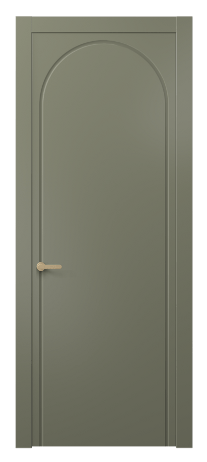 Межкомнатная дверь Alba 8647 Матовый оливковый тёмный  Цена 41759 ₽ | Volhovec