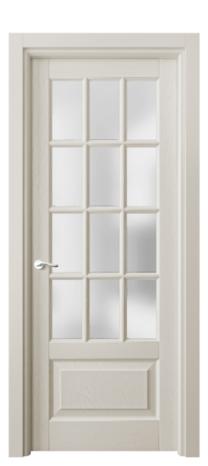 Межкомнатная дверь Лигнум 0728 Дуб облачный серый Сатинированное стекло Цена 31952000 so'm | Volhovec