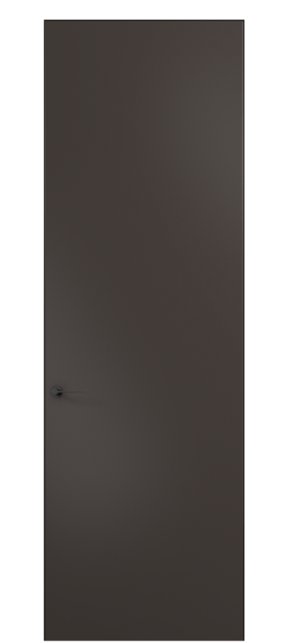 Межкомнатная дверь Planum Pro АКП 0010 Матовый антрацит  Цена 9583875 so'm | Volhovec