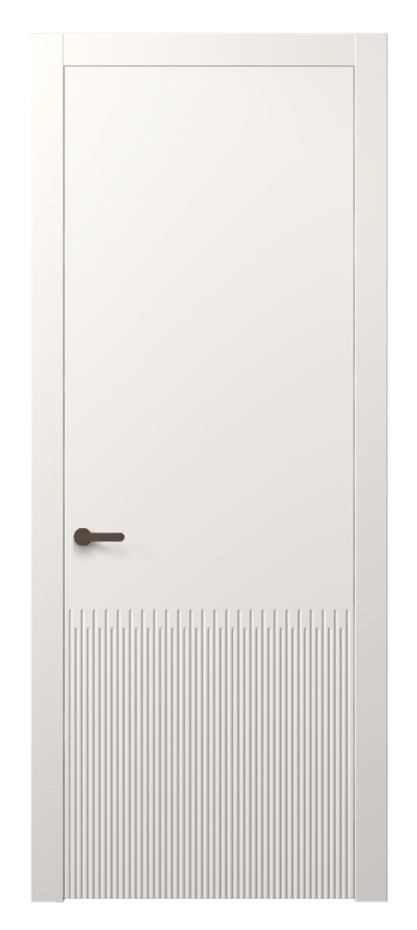 Межкомнатная дверь Дюна АКП 8626 Матовый пудровый белый  Цена 10860360 so'm | Volhovec