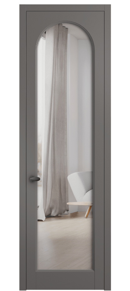 Дверь межкомнатная Палаццо 6804 Матовый классический серый Двустороннее зеркало, триплекс 0536 МКЛС Цена 20102950 so'm Наличники уже входят в базовый комплект. Фабрика дверей Волховец 8 (800) 551 43 19 Межкомнатная дверь Палаццо 6804 Матовый классический серый Двустороннее зеркало, триплекс Цена 20102950 so'm | Volhovec