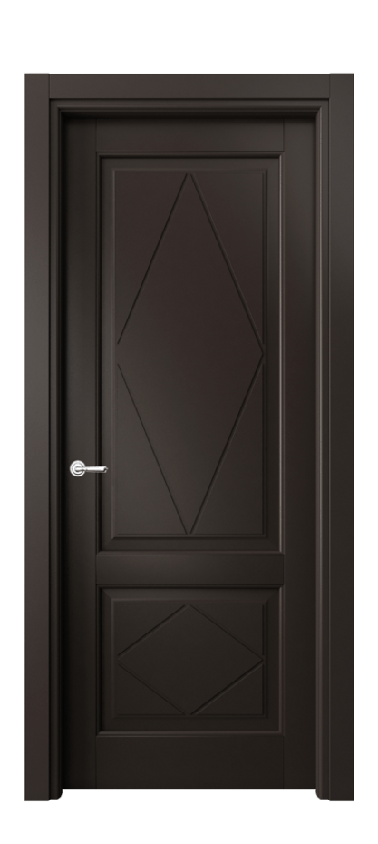 Межкомнатная дверь Тоскана Ромбо 6343 Матовый антрацит  Цена 20381000 so'm | Volhovec