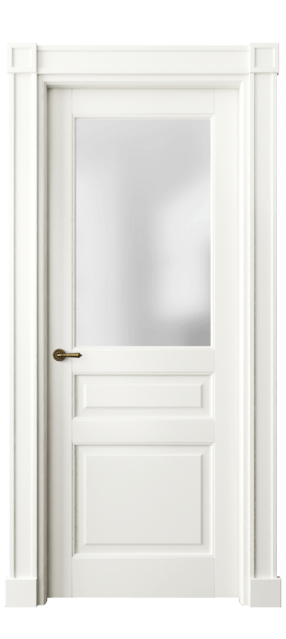 Дверь межкомнатная Тоскана Плано 6304 Матовый жемчужный Сатинированное стекло Гладкие пилястры с квадратными розетками МЖМ Цена 26763320 so'm Наличники уже входят в базовый комплект. Фабрика дверей Волховец 8 (800) 551 43 19 Межкомнатная дверь Тоскана Плано 6304 Матовый жемчужный Сатинированное стекло Цена 26763320 so'm | Volhovec