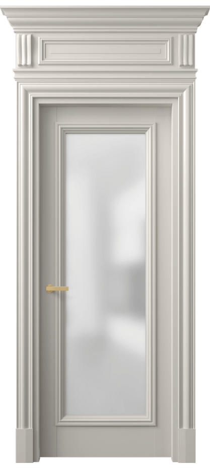 Межкомнатная дверь Antique 7300 Бук облачный серый Сатинированное стекло Цена 33009630 so'm | Volhovec