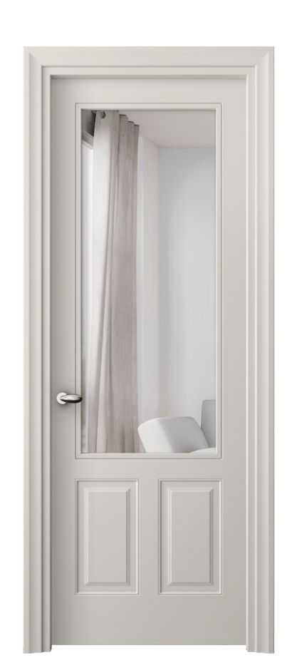 Межкомнатная дверь Esse 8522 Матовый облачно-серый Двустороннее зеркало, триплекс Цена 11741320 so'm | Volhovec