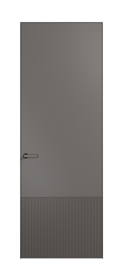 Межкомнатная дверь Velvet 8202 Матовый классический серый. Цена 61189  | Volhovec