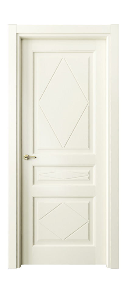 Межкомнатная дверь Тоскана Ромбо 6345 Матовый молочно-белый  Цена 21152400 so'm | Volhovec