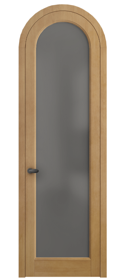 Межкомнатная дверь Палаццо 6814 Бук натуральный матовый Сатинированное серое стекло, триплекс Цена 35593880 so'm | Volhovec