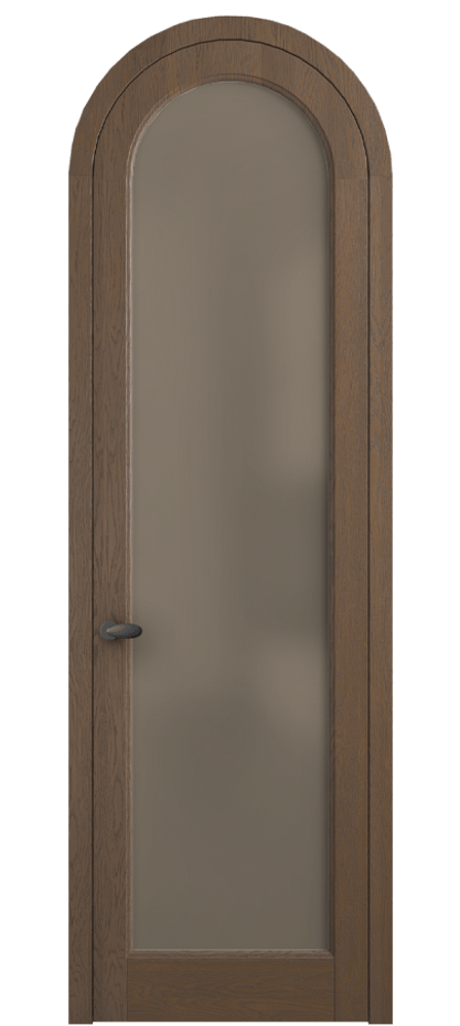 Межкомнатная дверь Палаццо 6814 Дуб туманный матовый Сатинированное бронзовое стекло, триплекс Цена 41888910 so'm | Volhovec