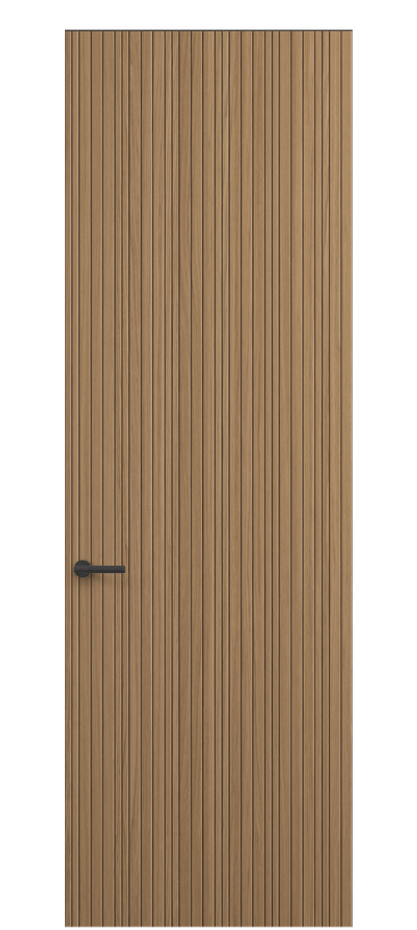 Дверь межкомнатная Select АКП 0021 Дуб миндальный матовый рифт Скрытый короб Черный Цена 21089530 so'm Наличники уже входят в базовый комплект. Фабрика дверей Волховец 8 (800) 551 43 19 Межкомнатная дверь Select АКП 0021 Дуб миндальный матовый рифт Цена 21089530 so'm | Volhovec