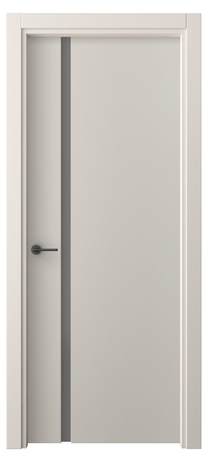 Межкомнатная дверь Freedom 4222 ПЭТ светло-серый Сатинированное серое стекло, триплекс Цена 7815360 so'm | Volhovec