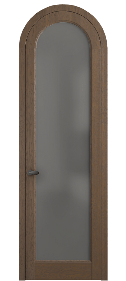 Межкомнатная дверь Палаццо 6814 Дуб туманный матовый Сатинированное серое стекло, триплекс Цена 41888910 so'm | Volhovec