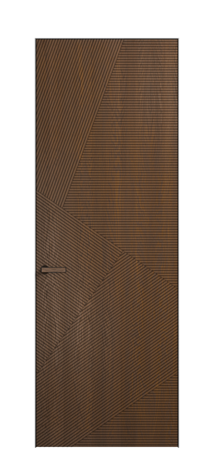 Межкомнатная дверь Velvet 8213 Дуб каштановый матовый. Цена 32636170  | Volhovec