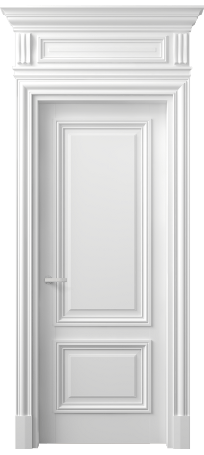 Межкомнатная дверь Антик 7303 Матовый белоснежный  Цена 33314130 so'm | Volhovec