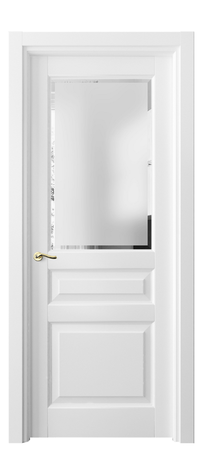 Дверь межкомнатная Лигнум 0710 Матовый белоснежный Сатинированное стекло с фацетом Гладкий наличник МБЛ Цена 20523100 so'm Наличники уже входят в базовый комплект. Фабрика дверей Волховец 8 (800) 551 43 19 Межкомнатная дверь Лигнум 0710 Матовый белоснежный Сатинированное стекло с фацетом Цена 20523100 so'm | Volhovec