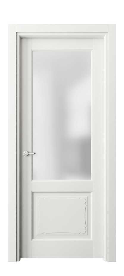 Межкомнатная дверь Toscana Elegante 6322 Бук серый Сатинированное стекло. Цена 17721700 #CURRENCY# | Volhovec