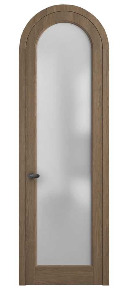 Межкомнатная дверь Палаццо 6814 Дуб джутовый матовый Сатинированное стекло Цена 42761810 so'm | Volhovec