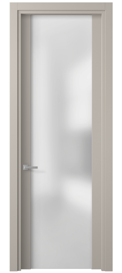 Дверь межкомнатная Планум 4114 Матовый светло-бежевый Сатинированное стекло Гладкий наличник МСБЖ Цена 9835150 so'm Наличники уже входят в базовый комплект. Фабрика дверей Волховец 8 (800) 551 43 19 Межкомнатная дверь Планум 4114 Матовый светло-бежевый Сатинированное стекло Цена 9835150 so'm | Volhovec