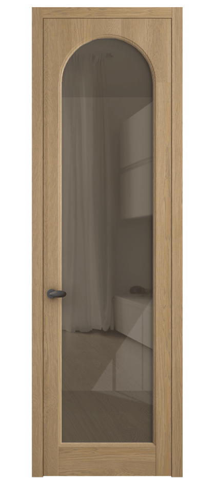 Дверь межкомнатная Палаццо 6804 Дуб соломенный матовый Рефлективное бронзовое стекло "Стопсол", калёное 0536 ДСММ Цена 31714550 so'm Наличники уже входят в базовый комплект. Фабрика дверей Волховец 8 (800) 551 43 19 Межкомнатная дверь Палаццо 6804 Дуб соломенный матовый Рефлективное бронзовое стекло "Стопсол", калёное Цена 31714550 so'm | Volhovec