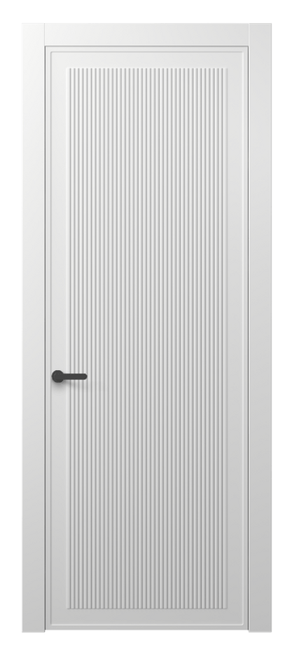 Межкомнатная дверь Dune АКП 8622 Матовый белоснежный  Цена 10860360 so'm | Volhovec