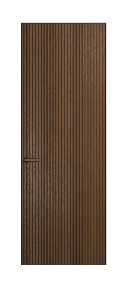 Дверь межкомнатная Velvet ПУ 8201 Дуб каштановый матовый. Скрытый универсальный короб Черный Цена 35478170 . Фабрика дверей Волховец 8 (800) 551 43 19 Межкомнатная дверь Velvet ПУ 8201 Дуб каштановый матовый. Цена 35478170 | Volhovec
