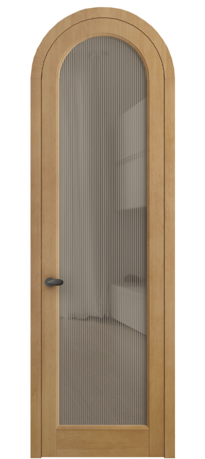 Межкомнатная дверь Палаццо 6814 Бук натуральный матовый Рифлёное бронзовое стекло "Дюна", триплекс Цена 36081080 so'm | Volhovec