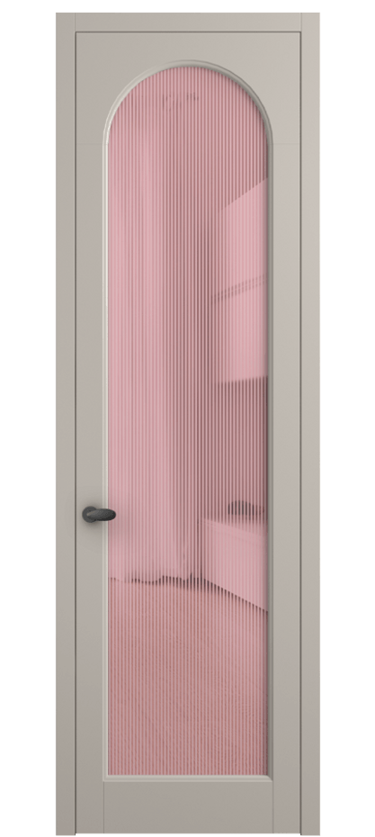 Дверь межкомнатная Палаццо 6804 Матовый светло-бежевый Рифлёное розовое стекло "Дюна", триплекс 0536 МСБЖ Цена 20914950 so'm Наличники уже входят в базовый комплект. Фабрика дверей Волховец 8 (800) 551 43 19 Межкомнатная дверь Палаццо 6804 Матовый светло-бежевый Рифлёное розовое стекло "Дюна", триплекс Цена 20914950 so'm | Volhovec