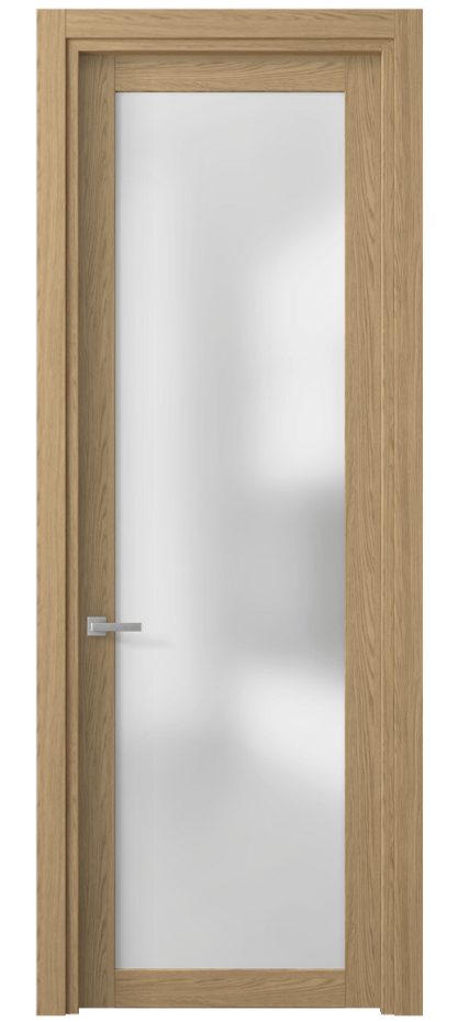 Межкомнатная дверь Planum 2102 Жемчужный дуб Сатинированное стекло Цена 5553880 so'm | Volhovec