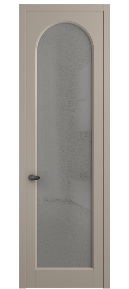 Дверь межкомнатная Палаццо 6804 Матовый бисквитный Фактурное серое стекло "Лёд", триплекс 0536 МБСК Цена 20914950 so'm Наличники уже входят в базовый комплект. Фабрика дверей Волховец 8 (800) 551 43 19 Межкомнатная дверь Палаццо 6804 Матовый бисквитный Фактурное серое стекло "Лёд", триплекс Цена 20914950 so'm | Volhovec