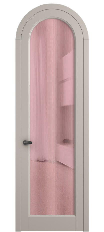 Дверь межкомнатная Палаццо 6814 Матовый светло-бежевый Рифлёное розовое стекло "Дюна", триплекс 0536R МСБЖ Цена 26625340 so'm Наличники уже входят в базовый комплект. Фабрика дверей Волховец 8 (800) 551 43 19 Межкомнатная дверь Палаццо 6814 Матовый светло-бежевый Рифлёное розовое стекло "Дюна", триплекс Цена 26625340 so'm | Volhovec