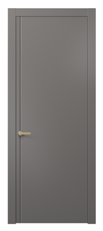 Межкомнатная дверь Alba АКП 8644 Матовый классический серый  Цена 10860360 so'm | Volhovec