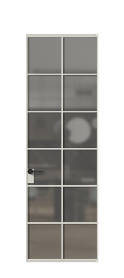 Алюминиевая дверь АЛПЛ040.05 Алюминий тёплый серый Сатинированное серое стекло, триплекс. Без короба АТСР Цена 128530 Стоимость комплекта двери включает:
1. Полотно (600/650/700/750/800/850/900/950*2000-2400 мм).
2. Короб
3. Комплект фурнитуры (2 торцевые петли и магнитный замок с ответной планкой). Фабрика дверей Волховец 8 (800) 551 43 19 Алюминиевая дверь АЛПЛ040.05 Алюминий тёплый серый Сатинированное серое стекло, триплекс Цена 128530 | Volhovec