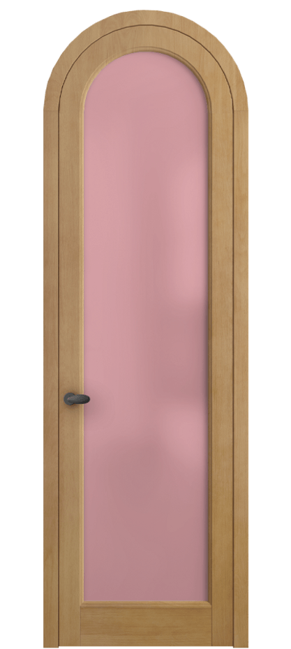 Межкомнатная дверь Палаццо 6814 Бук натуральный матовый Сатинированное розовое стекло, триплекс Цена 35593880 so'm | Volhovec