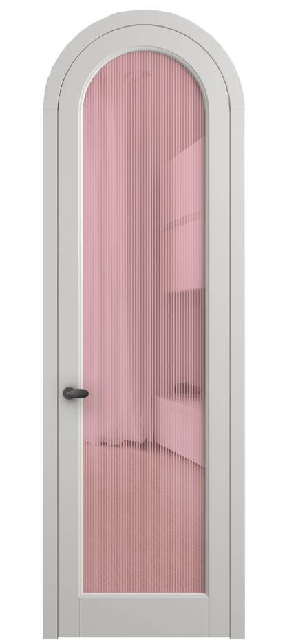 Дверь межкомнатная Палаццо 6814 Матовый серый Рифлёное розовое стекло "Дюна", триплекс 0536R МСР Цена 26625340 so'm Наличники уже входят в базовый комплект. Фабрика дверей Волховец 8 (800) 551 43 19 Межкомнатная дверь Палаццо 6814 Матовый серый Рифлёное розовое стекло "Дюна", триплекс Цена 26625340 so'm | Volhovec