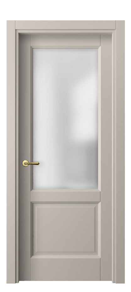 Дверь межкомнатная Galant 1422 Матовый светло-бежевый Сатинированное стекло Гладкий наличник МСБЖ Цена 7989880 so'm Наличники уже входят в базовый комплект. Фабрика дверей Волховец 8 (800) 551 43 19 Межкомнатная дверь Galant 1422 Матовый светло-бежевый Сатинированное стекло Цена 7989880 so'm | Volhovec