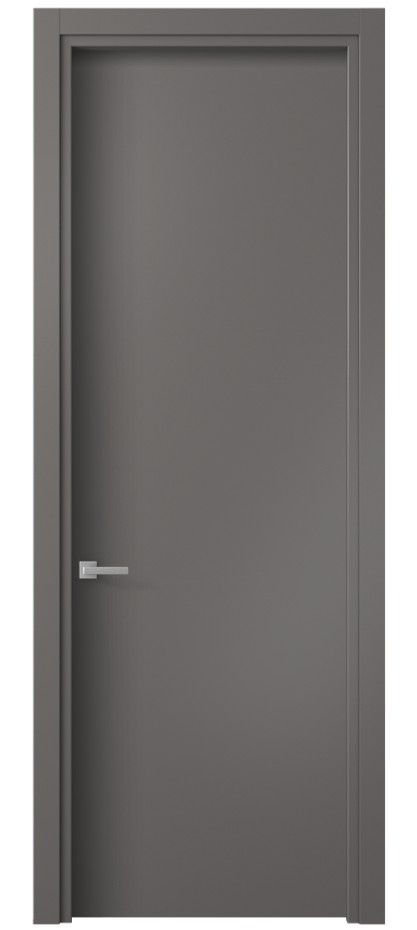 Дверь межкомнатная Planum 0010 Матовый классический серый Гладкий наличник МКЛС Цена 6804360 so'm Наличники уже входят в базовый комплект. Фабрика дверей Волховец 8 (800) 551 43 19 Межкомнатная дверь Planum 0010 Матовый классический серый Цена 6804360 so'm | Volhovec