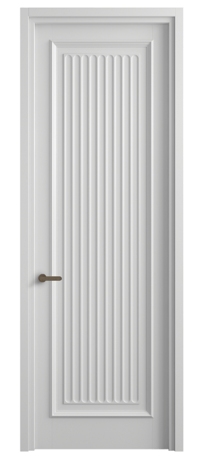 Межкомнатная дверь Шарм 6701 Матовый белоснежный  Цена 97699 ₽ | Volhovec