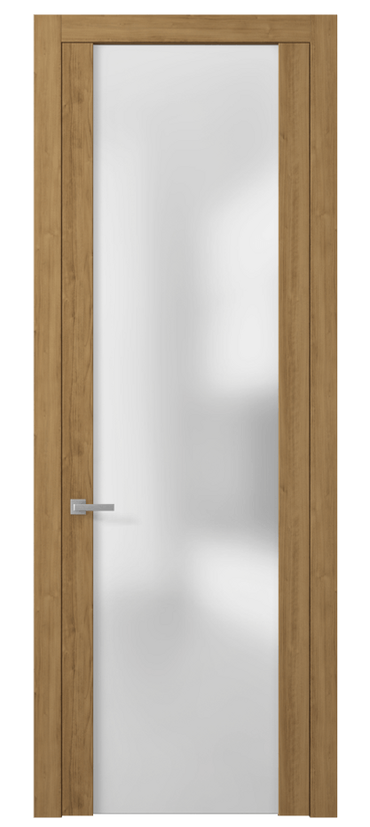 Межкомнатная дверь Planum 4114 Грецкий орех Сатинированное стекло. Цена 7328100 #CURRENCY# | Volhovec
