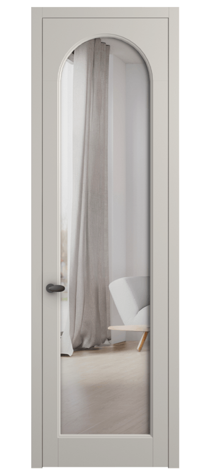 Дверь межкомнатная Палаццо 6804 Матовый облачно-серый Двустороннее зеркало, триплекс 0536 МОС Цена 20102950 so'm Наличники уже входят в базовый комплект. Фабрика дверей Волховец 8 (800) 551 43 19 Межкомнатная дверь Палаццо 6804 Матовый облачно-серый Двустороннее зеркало, триплекс Цена 20102950 so'm | Volhovec