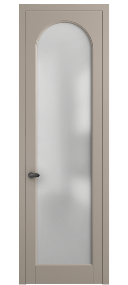 Межкомнатная дверь Палаццо 6804 Матовый бисквитный Сатинированное стекло Цена 19696950 so'm | Volhovec