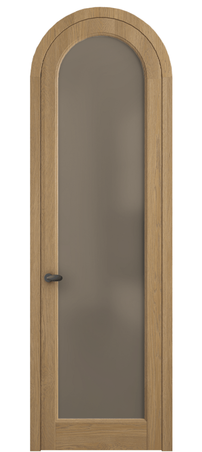 Межкомнатная дверь Палаццо 6814 Дуб пшеничный матовый Сатинированное бронзовое стекло, триплекс Цена 41888910 so'm | Volhovec