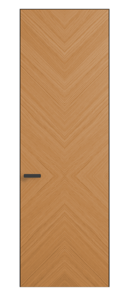 Дверь межкомнатная Rift 0205 Дуб миндальный матовый рифт Скрытый короб Черный Цена 19177270 so'm Наличники уже входят в базовый комплект. Фабрика дверей Волховец 8 (800) 551 43 19 Межкомнатная дверь Rift 0205 Дуб миндальный матовый рифт Цена 19177270 so'm | Volhovec